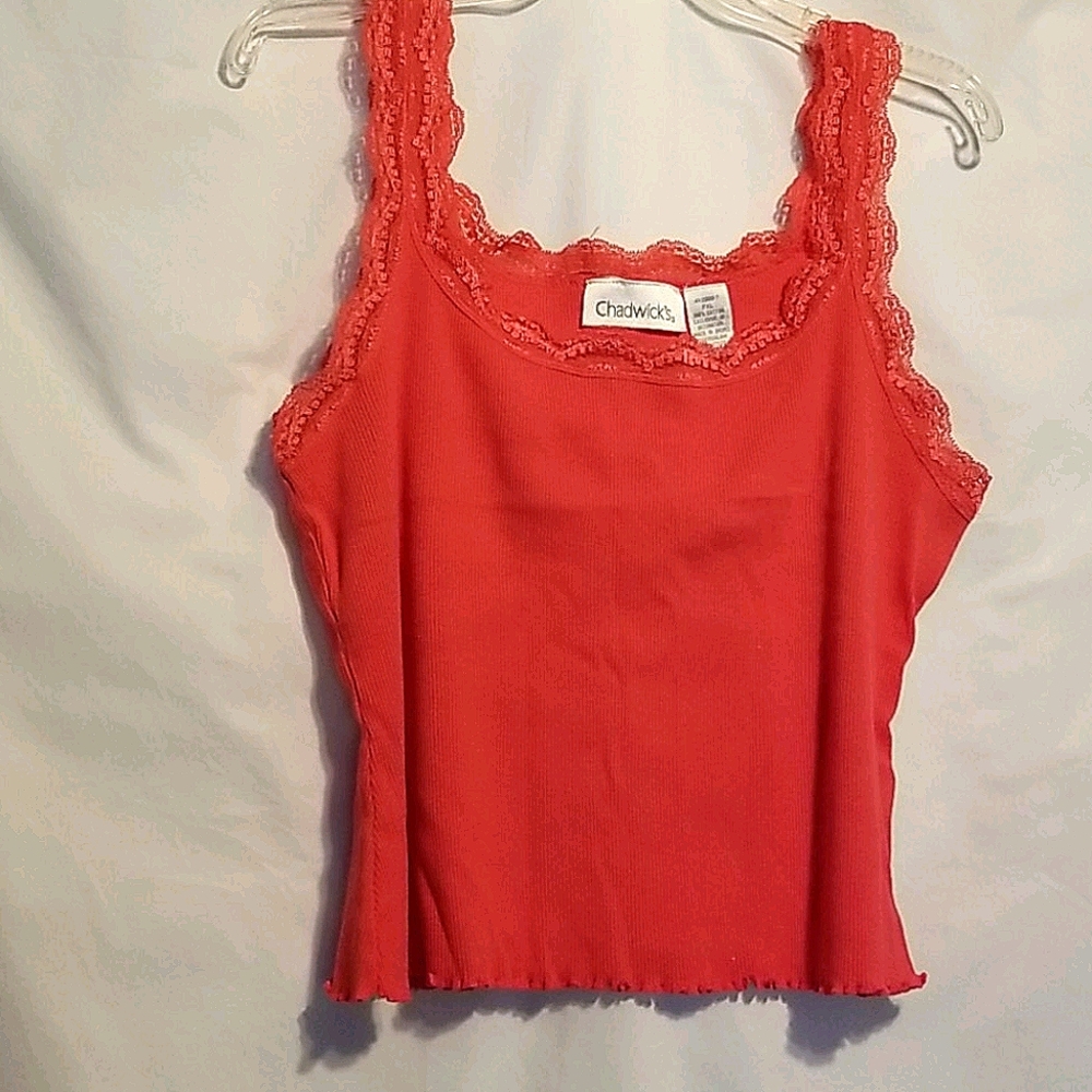 Chadwicks Tank Top Salmon PXL